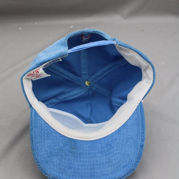 Houston Oilers Hat (VTG) - Corduroy Block Script - Adult Snapback - Picture 8 of 9
